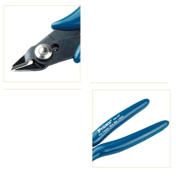 Presnosť tenký nôž šikmý nástavec kliešte Pro Kit PM-107F opotrebovaniu čiastočné rezacie kliešte, nožnice repair tool