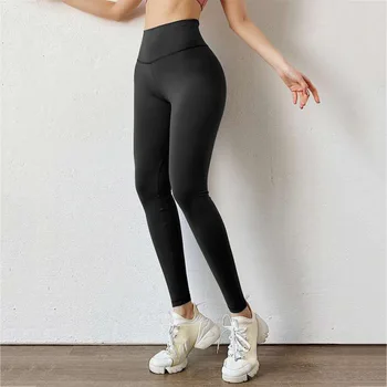 Luk obväz push up bezšvíkové legíny Ženy šport športové nohavice cvičenie black fitness jóga nohavice Vysoký pás sexy športové nohavice