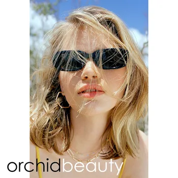 Luxusné Značky Obdĺžnik slnečné Okuliare Ženy 2021 Trend Mačka Očí, Slnečné okuliare, Ženy Sexy Retro Slnečné Okuliare Odtiene Pre Ženy Móda UV400