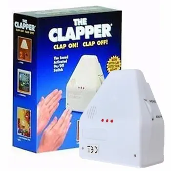 Univerzálny Clapper Zvuk Aktivovaný Prepínač On / Off Tlieskanie Elektronické Gadget Light Switch 110V Zvuk Spínača Predaj