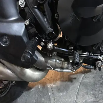 Motorka Rearset Nôh Nohy Kolíkov Pedále Univerzálny Pre Motocykel MB-BF001-BK