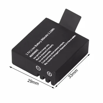 3,7 V 900mAh Li-ion Batéria S USB Nabíjací kábel Pre Nabíjanie SJ4000/SJ5000/SJ6000/SJ5000+/SJ4000+/SJ5000X.M10/M10+ Fotoaparát Pc