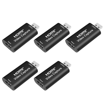 O digitalizačné Karty 1080P HDMI USB 2.0 Video Záznam pre Hranie hier Streaming Výučby Stretnutie Live Vysielanie
