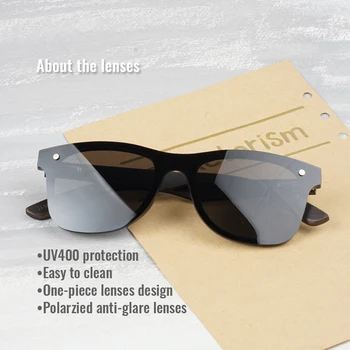 Toketorism mens slnečné okuliare značky dizajnér dreva polarizované slnečné okuliare odtiene pre ženy 4051