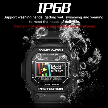 X12 Šport Smart Hodinky Muži Ženy Vodotesný IP68 Zdravie Monitor Tracker Relogio Smartwatch Pre Ios Android Reloj Inteligente