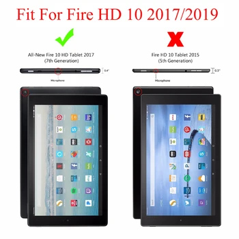 Tablet prípade forAmazon Kindle Fire HD 10 2017/2019 10.1