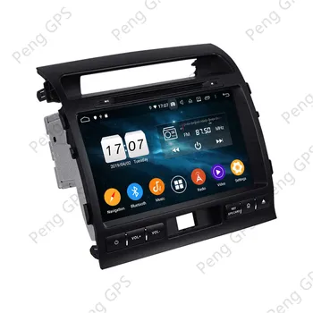 Autorádio Obrazovky Pre Toyota Land Cruiser 2008-2012 Navigáciu GPS Záznamník Headunit Multimediálny Prehrávač, Android 9 DSP 4+64 G