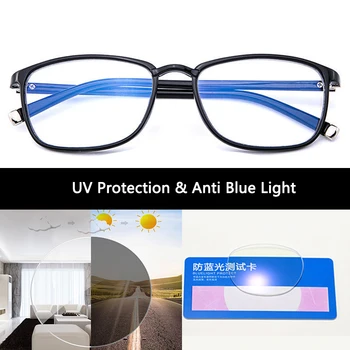 Progresívne Photochromic Čítanie Okuliare Multifokálne Mens Presbyopic Okuliare, Anti-modré Svetlo UV Ochranou Ľahký TR90