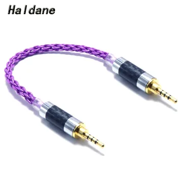 Haldane HIFI 2,5 mm TRRS Vyváženú do 2,5 mm TRRS Vyváženú Audio Adaptér, Kábel 2,5 mm 2,5 mm TRRS Rovnováhu Kábel（fialová）