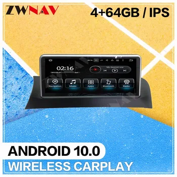 4+64GCar Multimediálny Prehrávač, Android 10.0 obrazovky Pre BMW X3 E83 2004 2005 roky 2006-2008 gps navi dvd audio rádio auto stereo vedúci jednotky