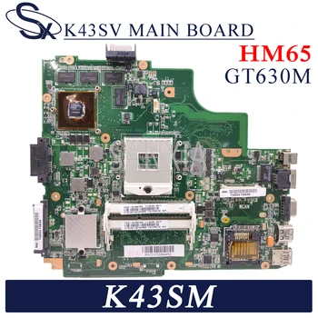 KEFU K43SV Notebook základná doska pre ASUS K43SM K43SJ K43SC K43S pôvodnej doske HM65 GT630M