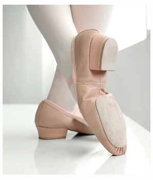 Kožené Praxi Tanečné Topánky vyučujúceho Balet s Podpätkami