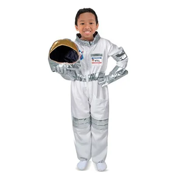 Astronaut Kostým skafander Pilotov 3ks sada Jumpsuit Strany Purim, Karneval, Maškarný Kostým Oblečenie, 5-7years