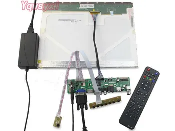 Yqwsyxl Držiak pre B141EW04 V. 4 V4 B141EW04 V. 3 V3 TV+HDMI+VGA+AV+USB, LCD, LED displej Regulátora Vodič Doska
