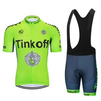 Tinkoff Cyklistika Dres Nastaviť Lete Horských Bicyklov Oblečenie Pro Bicykli, Cyklistika Dres Športového Vyhovovali Maillot Ropa Ciclismo