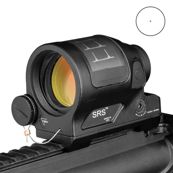 Trijico SRS Solárnej Energie RED Dot Sight / Vojenská Zbraň Pohľad Red Dot Zapečatené Reflex Pohľad Na Lov Rozsah