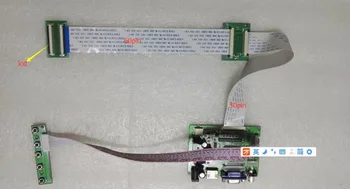 Univerzálny HDMI VGA 2AV 60PIN TTL LVDS Radič Doske Modulu Monitora Držiak pre Raspberry PI LCD HSD080IDW1 Panel