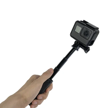 2019 Nový Vreckový Mini Tripod Mount Selfie Stick Rozšíriteľný Monopod pre Gopro Hero 8 7 6 5 4 SJCAM Xiao YI 4k Go Pro Sport Cam