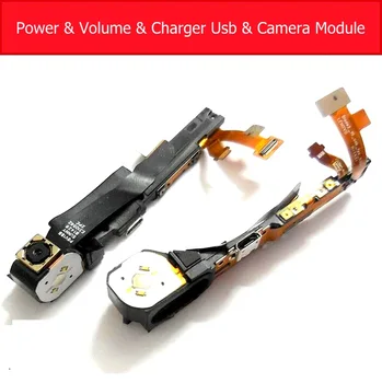 Originálne USB Nabíjačka & Napájanie a Fotoaparát & Hlasnejšie Flex Kábel Pre Lenovo Yoga tablet 2 1050F 1051F Objem & Modul Kamery Náhradné