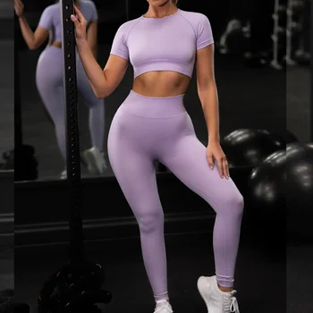 V Zásob Vlastnej Plus Veľkosť Dámy Športové Gym Vyhovovali Activewear Cvičenie Oblečenie Žien Aktívne Nosenie Jogy Nastaviť