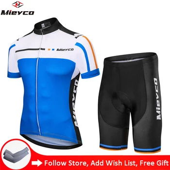 Mieyco Cyklistika Dres 2020 Nastaviť Cestné Cyklistické Oblečenie Letné Tričko Krátky Rukáv MTB Kraťasy Go Pro Sport Nosiť Dres Ciclismo