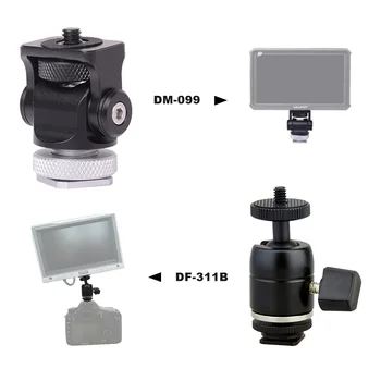DF DSLR Fotoaparátu, Stabilizátor Gimbal Príslušenstvo Nastaviteľné Formuloval Magic Arm pre Mikrofón Videokamera LCD Monitor LED Svetlo