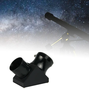 1.25 Palcový 90-Stupeň Astro Ďalekohľad Uhlopriečka Adaptér Obrátený Ie Prism Objektív pre Astronomickému Teleskopu Okulára