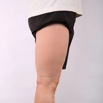 1 Pár Plný Silikónové Pevné Stehná Enhancer Shaper Nosenie 3 cm Hrúbka Nohy Plášť Mužov Silnejší