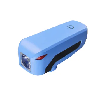 Požičovňa Zvony USB Nabíjanie Cyklistické Roh+Svetlo, jazda na Bicykli Multifunkčné Elektrické Svetlometu 140db Horn Bike Bell 4 Režimy