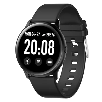 Pre IOS aj Android KW19 Smart Hodinky muži Ženy Srdcového tepu Správu Pripomienka Fitness Šport Tracker Smartwatch Vodotesný IP67