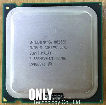 Intel Core2 Quad Procesor Q8200S (4M Cache, 2.33 GHz, ) 65W LGA775 Ploche CPU