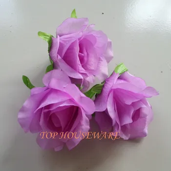 30pcs 8CM umelé simulácia Hodváb falošné ruže kvet hlavu diy svadobné sieťovej klenby kvetinové kytice víno príslušenstvo domáce dekorácie