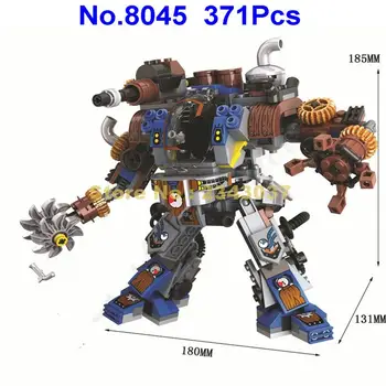 Víťaz 371pcs vek pary tvorca titan roboty voltrone stavebné bloky 2 Hračka