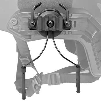 Taktické Headset Železničnej Adaptér Headset Držiak na Slúchadlá Pripojiť Stojan Pre 19-21 mm Prilba Železničnej Prilba Príslušenstvo Typ 3 Farby