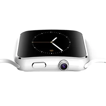 X6 Bluetooth Smart Hodinky Šport Passometer Smartwatch S Kamerou Podporu SIM TF Karty Whatsapp Facebook Na Mobilnom Telefóne PK A1