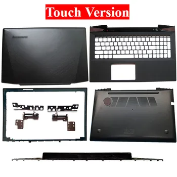 Dotyk Verzia Pre Lenovo Y50 Y50-70 Série Notebooku, LCD Zadný Kryt/Predný rám/Závesov/opierka Dlaní/Spodný Prípade AM14R000300 AP14R000200