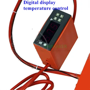 110V/220V hz 180w 150*150 mm Silikónové Vyhrievané Posteľ s Digitálnym displejom/Gombík regulácia teploty pre Wanhao I3 mini 3D Tlačiarne