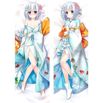 Anime DÁTUM LIVE Yatogami Tokisaki Kurumi vankúše Dakimakura Prípade Sexy dievča 3D obojstrannej posteľná bielizeň Objímanie Telo obliečka na vankúš