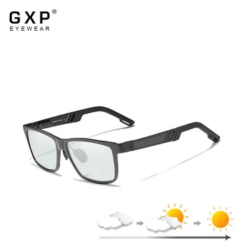 GXP Módne Hliníkové Polarizované slnečné Okuliare, ochranné Okuliare Proti oslneniu Jazdy Slnečné okuliare Photochromic UV400 Šošovky Okuliare Príslušenstvo