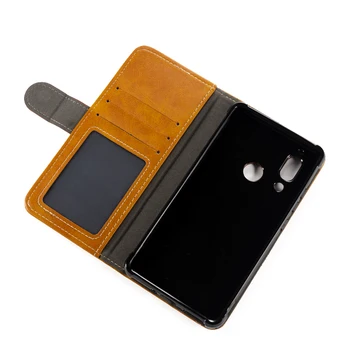 Flip Cover Pre Sharp Aquos S3 Business Case Luxusné Kožené S Magnetom Peňaženky Prípade Sharp Aquos S3 Výška Kryt Telefónu