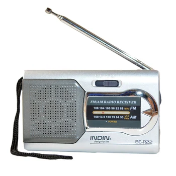 Batérie Powered Ourtdoor Prenosné AM/FM Teleskopická Anténa Rádio Vrecko Stereo Prijímač