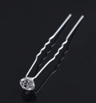 200pcs Svadobné Svadobné Pearl Flower Crystal Vlasy Kolíky Klipy Bridesmaid, Šperky