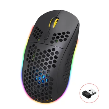 Bezdrôtová myš RGB svetelný TYP-C počítačovej myši BT3.0/5.0 Zabudovaný batérie hernej myši vhodné pre PC myš hráč
