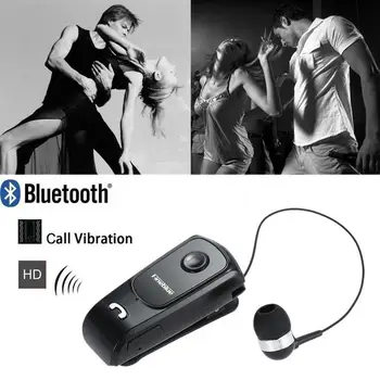 F920 Slúchadlá Bezdrôtové Bluetooth Headsety Business Hlásenie Vibrovaním Klip