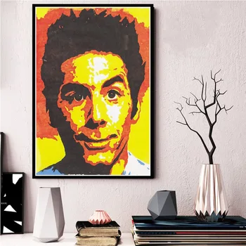 Plagáty a Vytlačí Seinfeld Kramer, Portrét Umelecké Maľovanie Plagátu Wall Art Obraz na Plátne Maľovanie na Izbe Domova