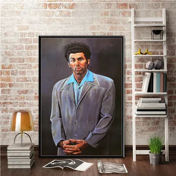 Plagáty a Vytlačí Seinfeld Kramer, Portrét Umelecké Maľovanie Plagátu Wall Art Obraz na Plátne Maľovanie na Izbe Domova