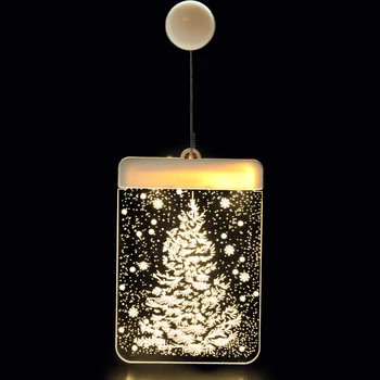 3D LED Rozprávkových Svetiel Garland Opony Lampa na batériový String Svetlo Nový Rok Vianočné Dekorácie pre Domov Spálne Okno