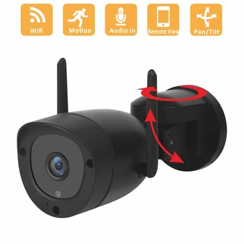 Wifi dohľadu PTZ Kamera 1080P IP Vonkajšie Onvif obojsmerné Audio Home Security Kamera Nočného Videnia Ľudských Detekcie TF Karty