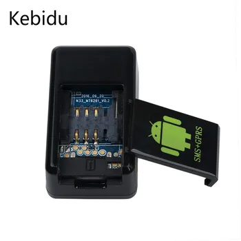 Kebidu GF-08 Diaľkové MMS locator Reálnom Čase Sledovanie GSM/ GPRS/GPS Tracker Siete s Hlasom Aktivovaný Adaptér