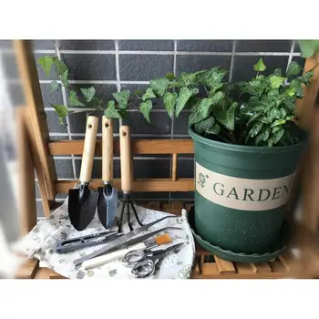 7pcs DIY Mini Záhradnícke Nástroje Mini Záhradné Nožnice, Lopaty Pazúr Ručné Náradie Bonsai Sada Stavebnice Záhradné Náradie